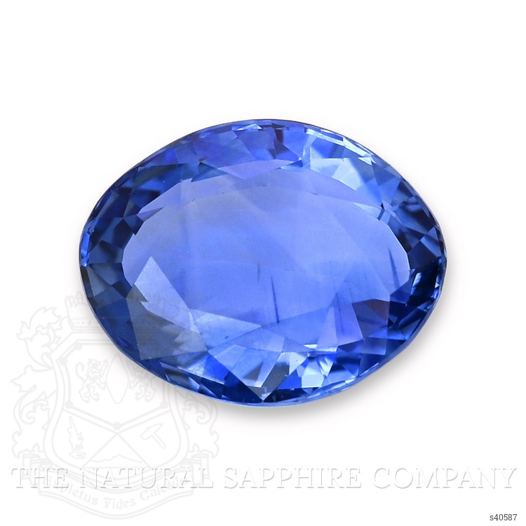 2.14 Ct. Blue Sapphire from Ceylon (Sri Lanka)