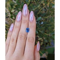 2.72 Ct. Blue Sapphire from Ceylon (Sri Lanka) Life Style