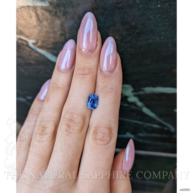 2.72 Ct. Blue Sapphire from Ceylon (Sri Lanka)