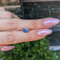 2.11 Ct. Blue Sapphire from Ceylon (Sri Lanka) Life Style