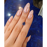 2.14 Ct. Blue Sapphire from Ceylon (Sri Lanka) Life Style