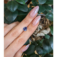 2.14 Ct. Blue Sapphire from Ceylon (Sri Lanka) Life Style