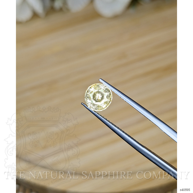 2.07 Ct. Yellow Sapphire from Ceylon (Sri Lanka)