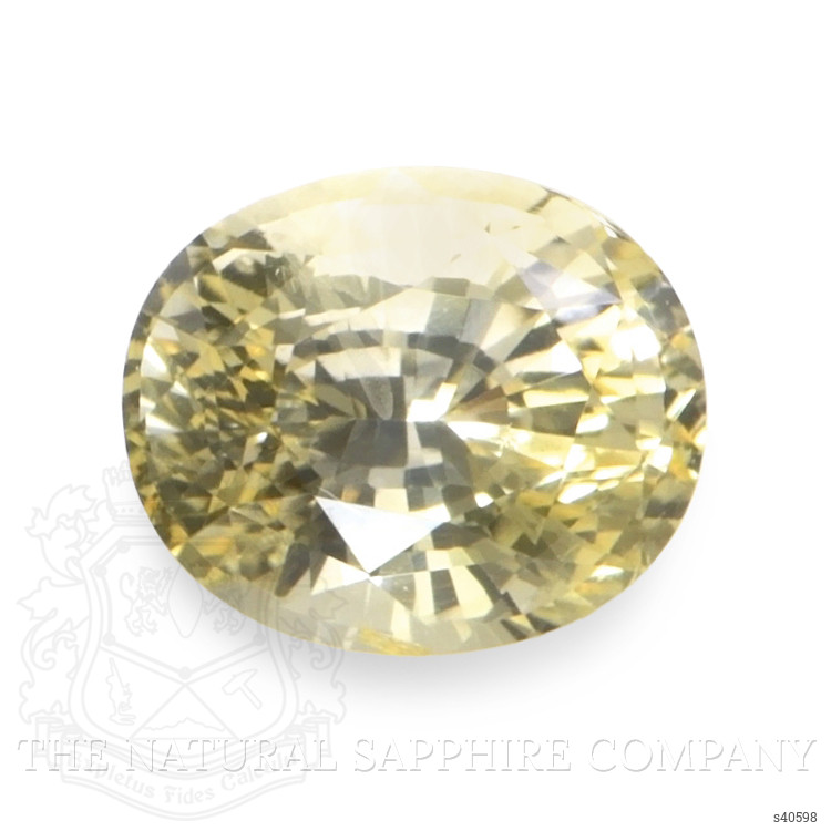 1.37 Ct. Yellow Sapphire from Ceylon (Sri Lanka)