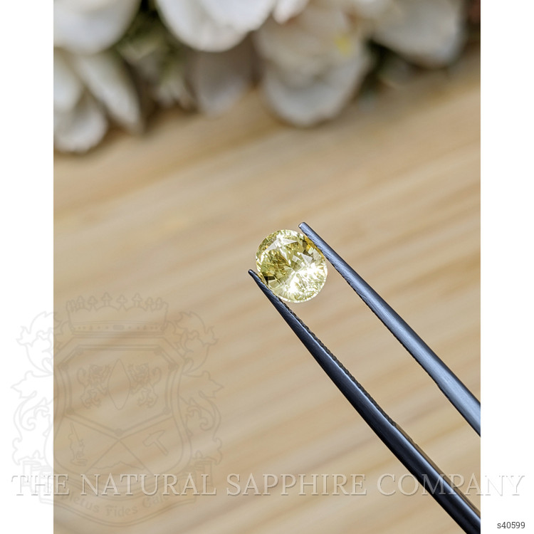 1.64 Ct. Yellow Sapphire from Ceylon (Sri Lanka)