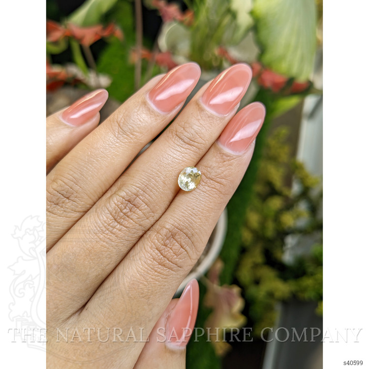 1.64 Ct. Yellow Sapphire from Ceylon (Sri Lanka)