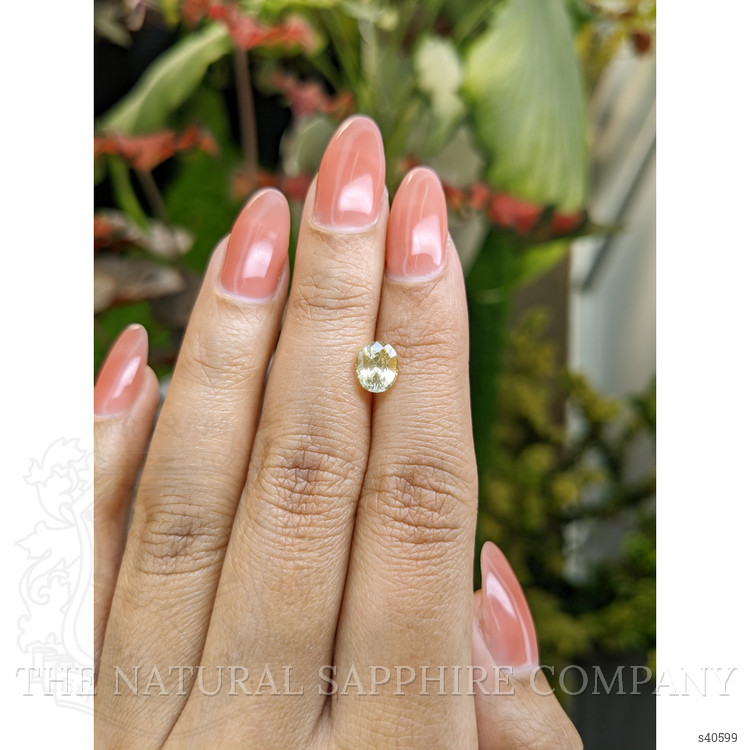 1.64 Ct. Yellow Sapphire from Ceylon (Sri Lanka)