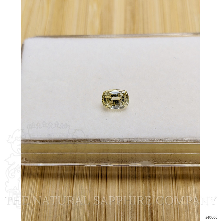 0.98 Ct. Yellow Sapphire from Ceylon (Sri Lanka)