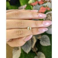 0.76 Ct. Yellow Sapphire from Ceylon (Sri Lanka) Life Style