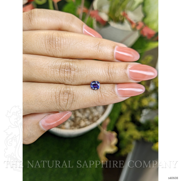 0.94 Ct. Color Change Sapphire from Ceylon (Sri Lanka)