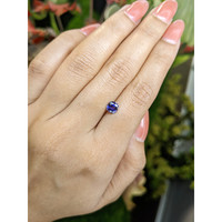 0.94 Ct. Color Change Sapphire from Ceylon (Sri Lanka) Life Style