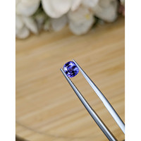 0.81 Ct. Violet Sapphire from Ceylon (Sri Lanka) Life Style