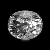 0.82 Ct. White Sapphire from Ceylon (Sri Lanka) Video
