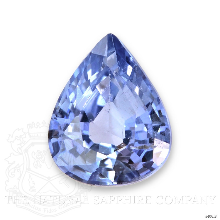 0.76 Ct. Purplish Blue Sapphire from Ceylon (Sri Lanka)