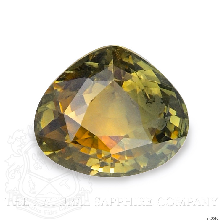 1.10 Ct. Yellowish Green Sapphire from Thailand