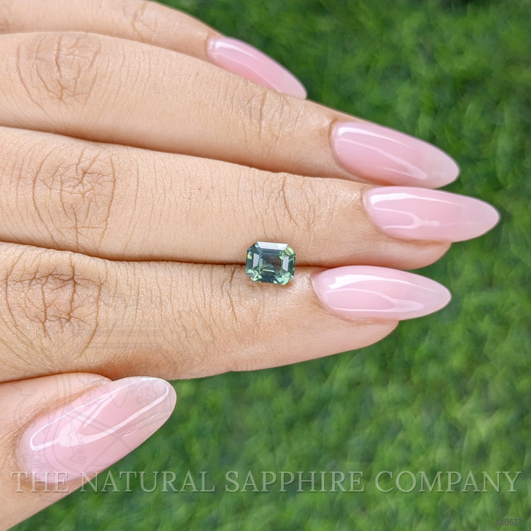 1.16 Ct. Bluish Green Sapphire from Madagascar