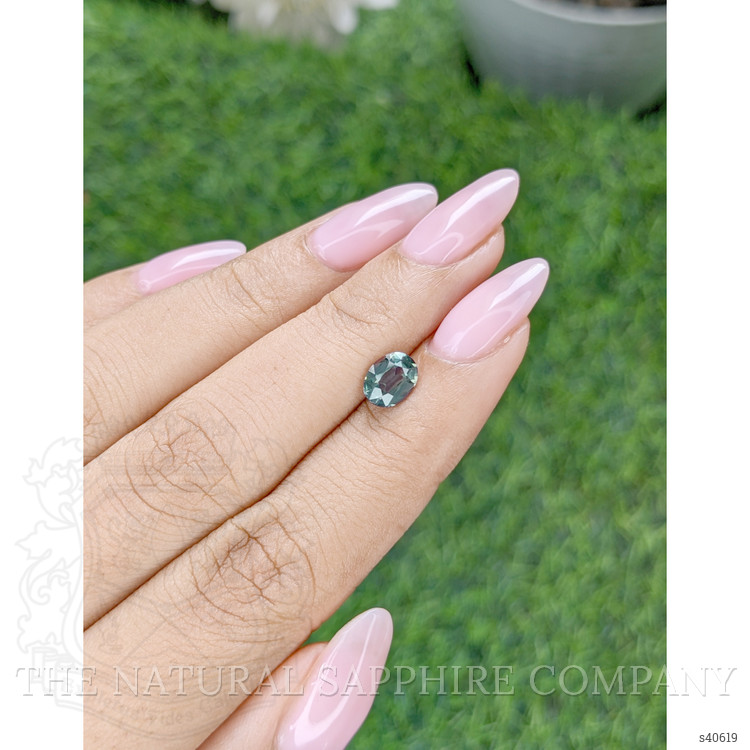 1.19 Ct. Bluish Green Sapphire from Madagascar