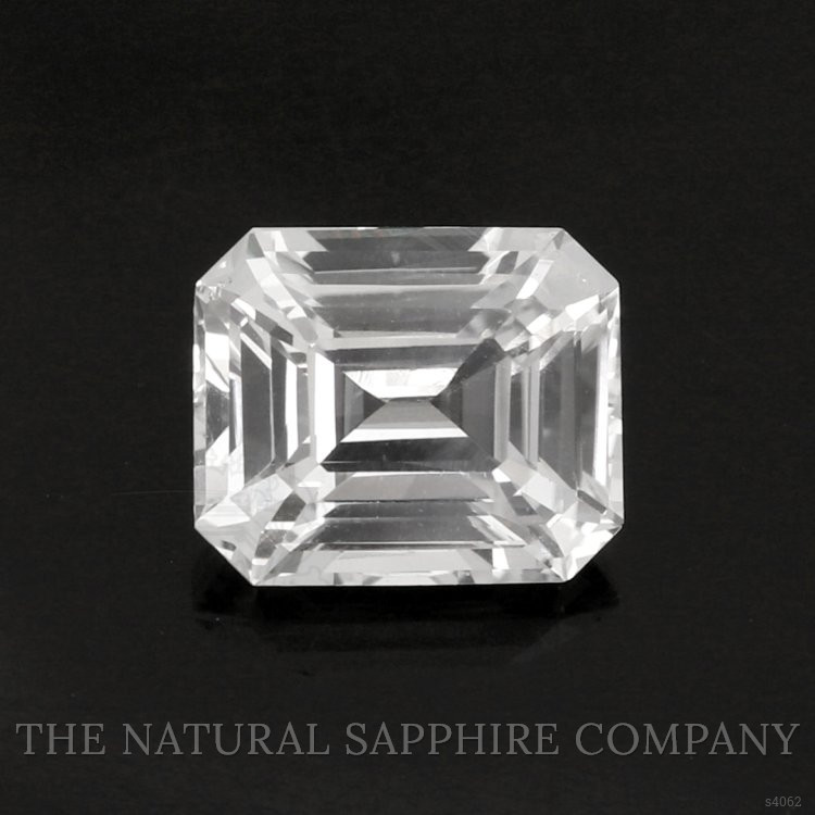 4.04 Ct. White Sapphire from Ceylon (Sri Lanka)