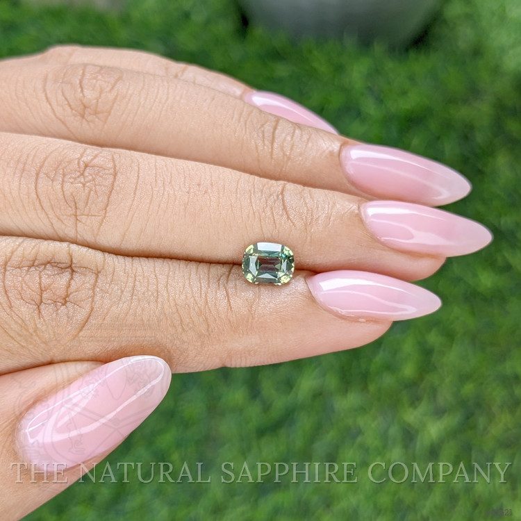 1.19 Ct. Yellowish Green Sapphire from Madagascar