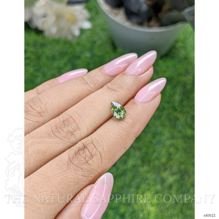 1.43 Ct. Green Sapphire from Madagascar