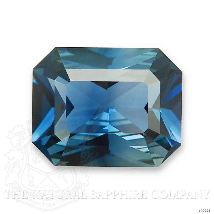 1.01 Ct. Greenish Blue Sapphire from Ceylon (Sri Lanka)