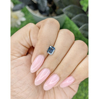 1.01 Ct. Greenish Blue Sapphire from Ceylon (Sri Lanka) Life Style