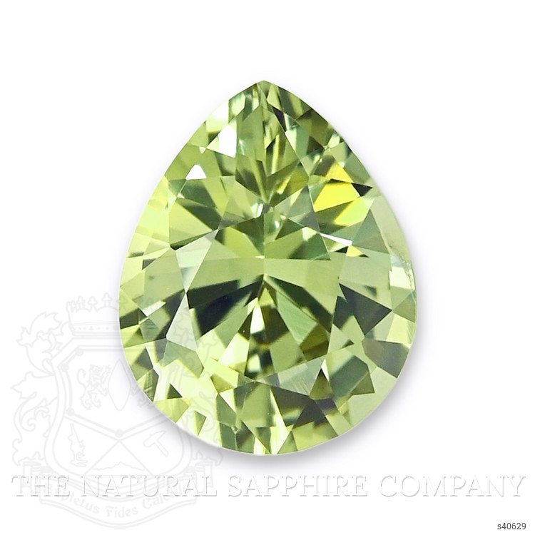 0.83 Ct. Yellowish Green Sapphire from Madagascar