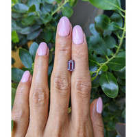 2.06 Ct. Purple Sapphire from Ceylon (Sri Lanka) Life Style