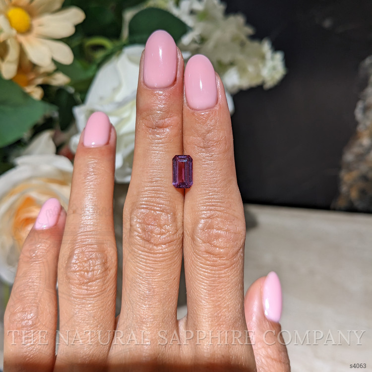 2.06 Ct. Purple Sapphire from Ceylon (Sri Lanka)