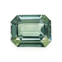 0.99 Ct. Bluish Green Sapphire from Madagascar Video