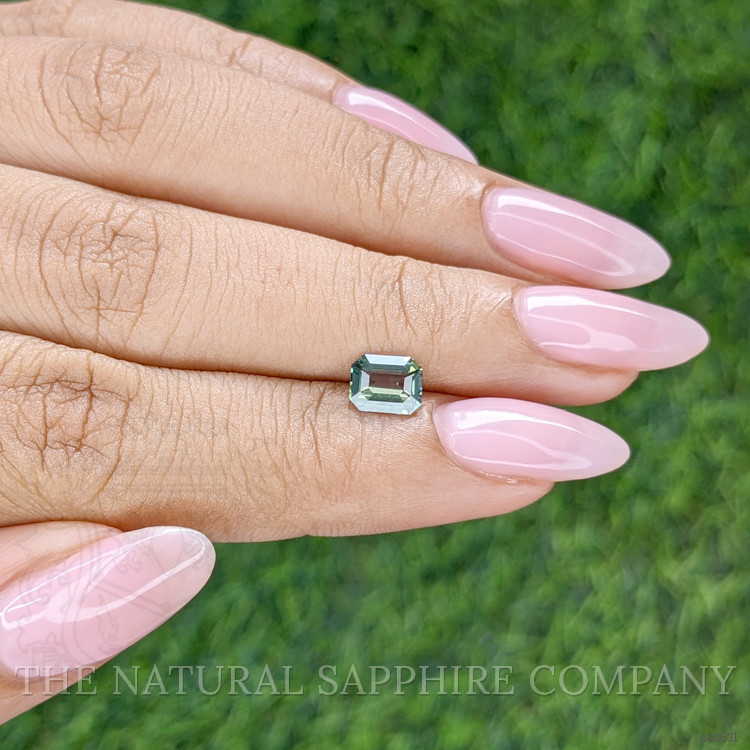0.99 Ct. Bluish Green Sapphire from Madagascar