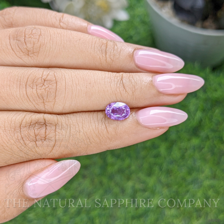 1.52 Ct. Purple Sapphire from Madagascar