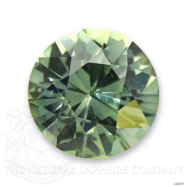 1.00 Ct. Yellowish Green Sapphire from Madagascar