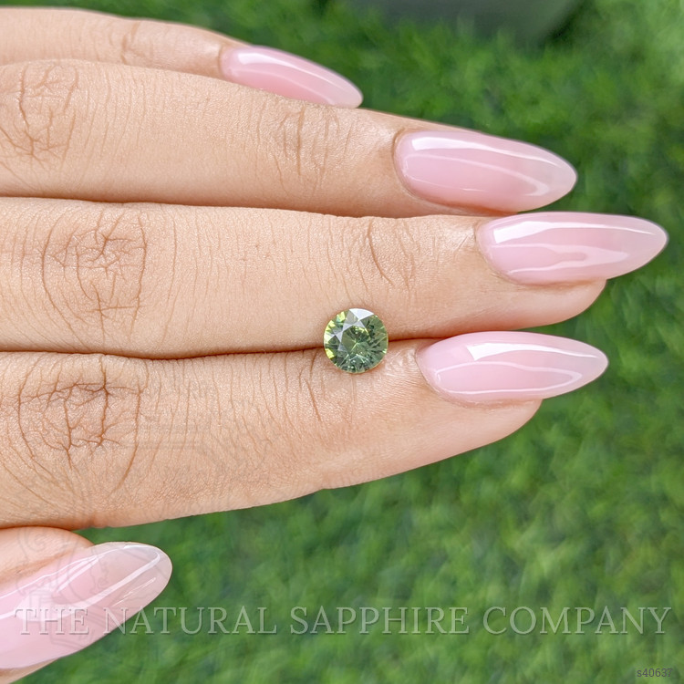 1.00 Ct. Yellowish Green Sapphire from Madagascar
