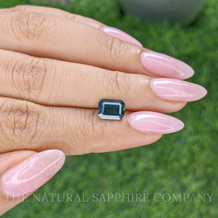 2.03 Ct. Bluish Green Sapphire from Madagascar