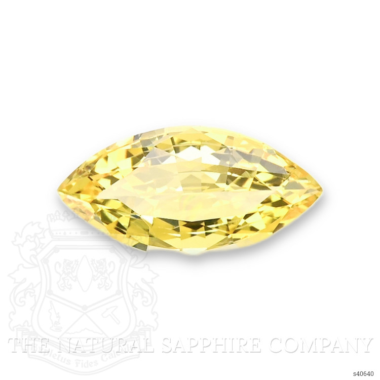 1.11 Ct. Yellow Sapphire from Ceylon (Sri Lanka)