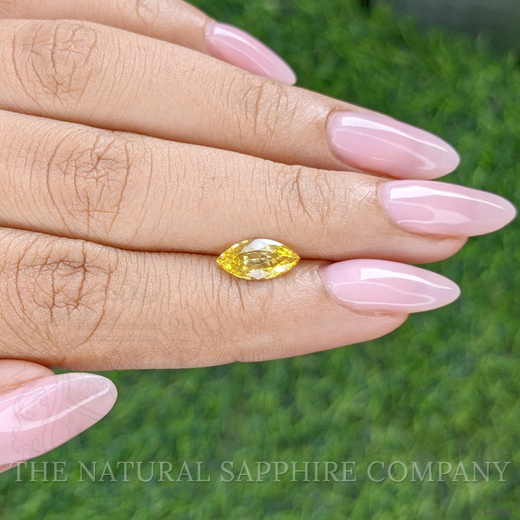 1.11 Ct. Yellow Sapphire from Ceylon (Sri Lanka)