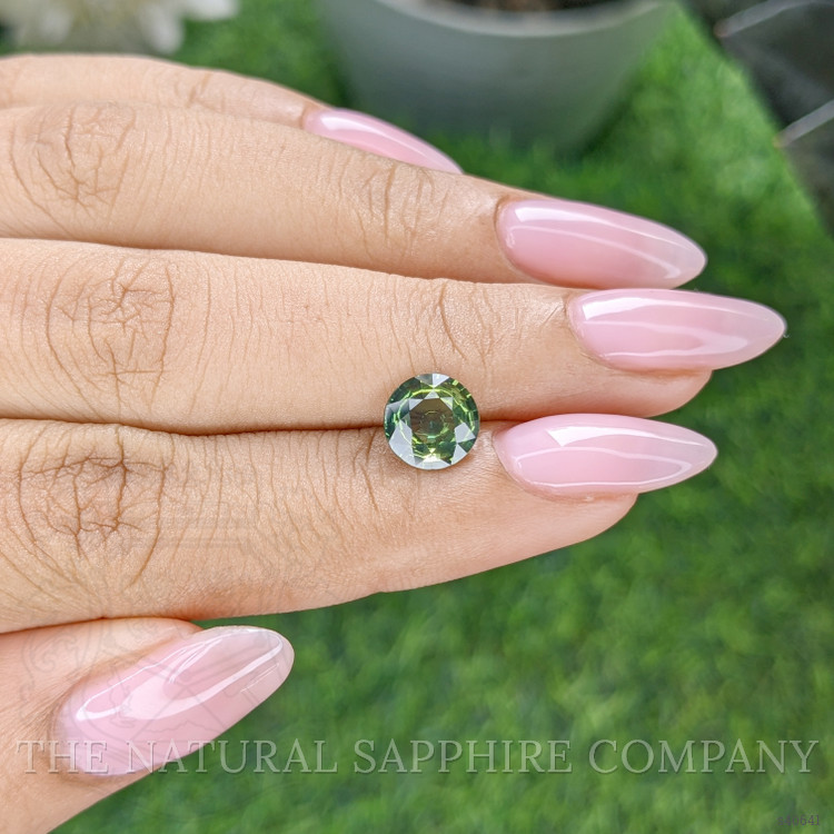 2.00 Ct. Yellowish Green Sapphire from Madagascar