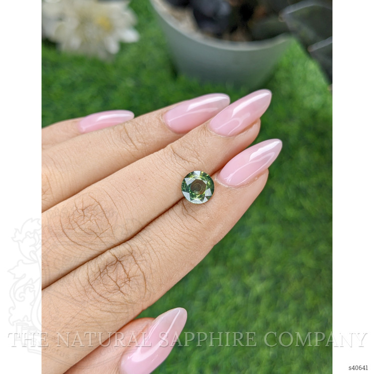2.00 Ct. Yellowish Green Sapphire from Madagascar