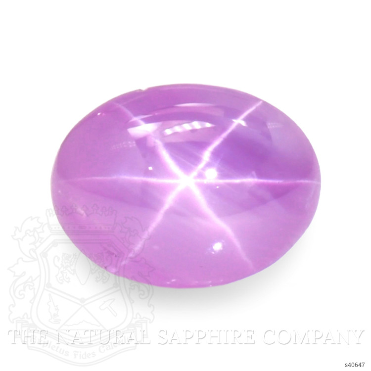 2.58 Ct. Purplish Pink Star Sapphire from Ceylon (Sri Lanka)