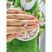 2.58 Ct. Purplish Pink Star Sapphire from Ceylon (Sri Lanka) Life Style