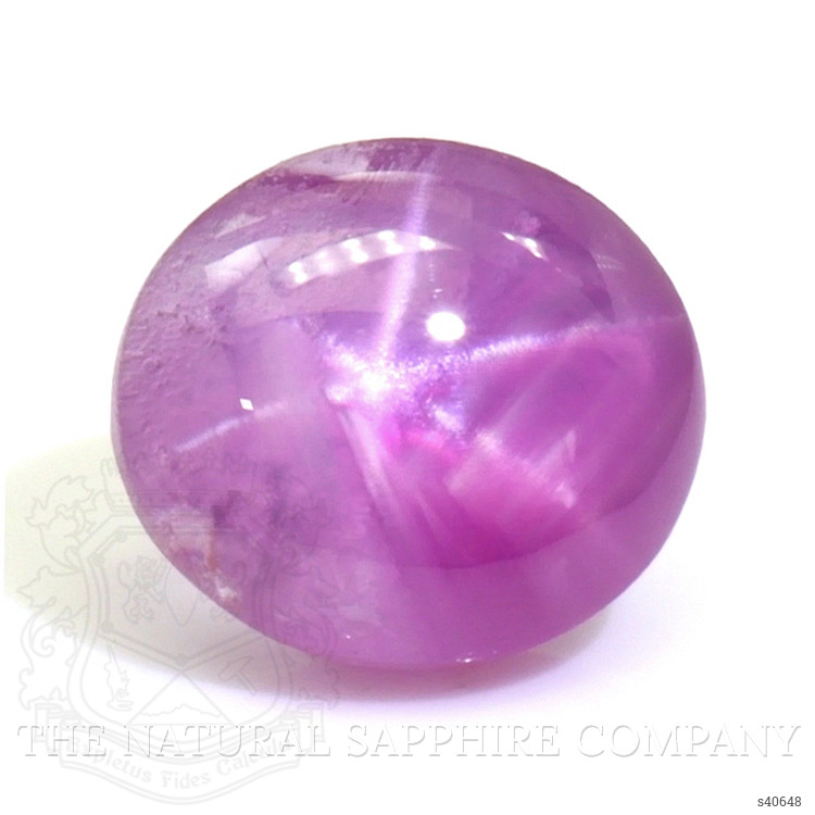 2.23 Ct. Purplish Pink Star Sapphire from Ceylon (Sri Lanka)
