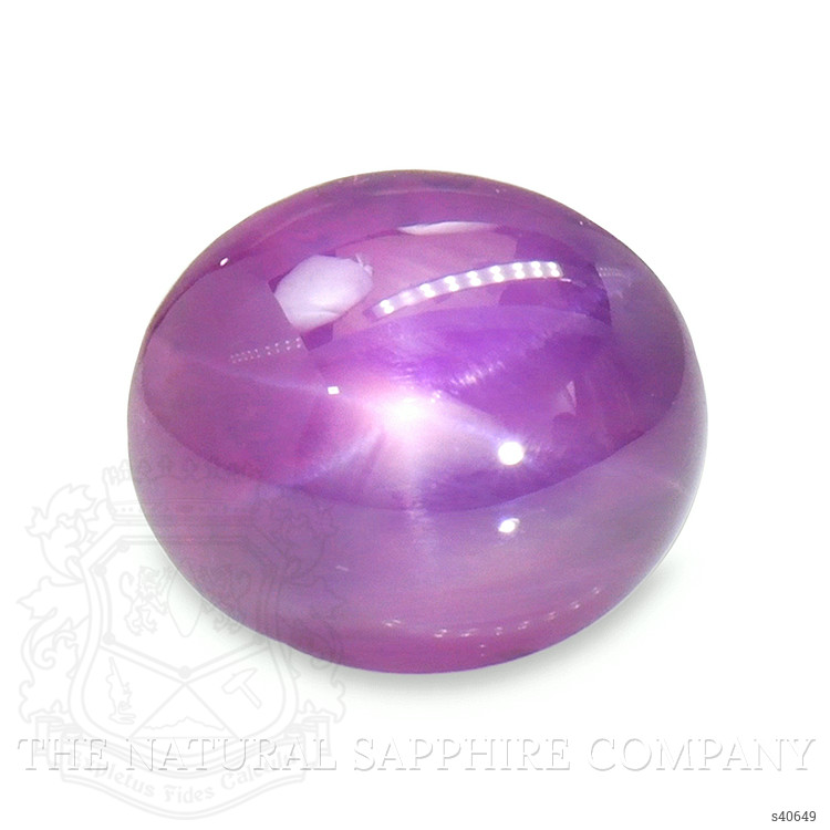 3.02 Ct. Pinkish Purple Star Sapphire from Ceylon (Sri Lanka)
