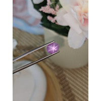 2.33 Ct. Pinkish Purple Star Sapphire from Ceylon (Sri Lanka) Life Style