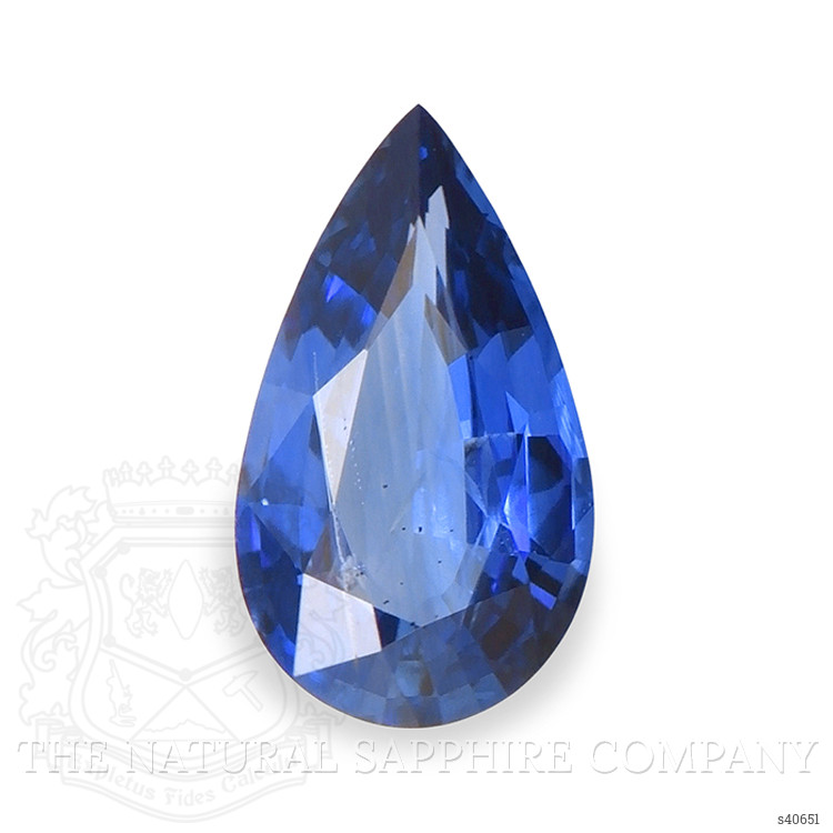 0.85 Ct. Blue Sapphire from Ceylon (Sri Lanka)