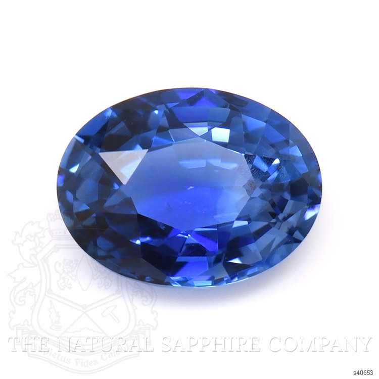 1.64 Ct. Blue Sapphire from Ceylon (Sri Lanka)