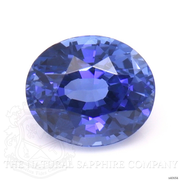 1.24 Ct. Blue Sapphire from Ceylon (Sri Lanka)