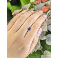 1.24 Ct. Blue Sapphire from Ceylon (Sri Lanka) Life Style