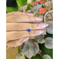 1.24 Ct. Blue Sapphire from Ceylon (Sri Lanka) Life Style