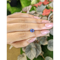 1.44 Ct. Blue Sapphire from Ceylon (Sri Lanka) Life Style